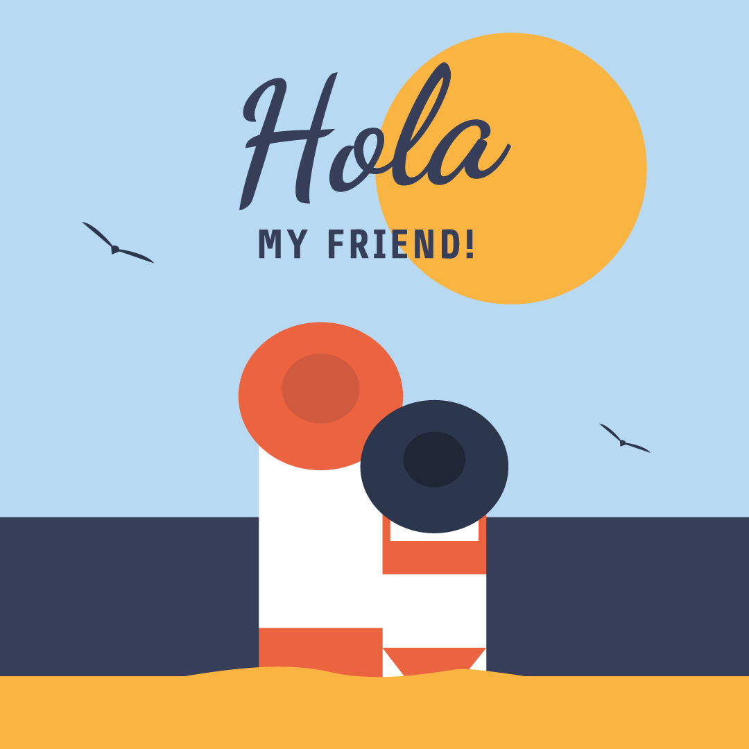 Proyecto para Mahostly ilustración y Hola my friends